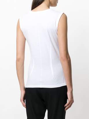 Ann Demeulemeester re-edition Awake and Life print vest top