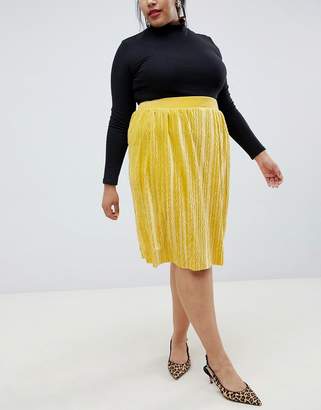 Junarose velvet flippy skirt