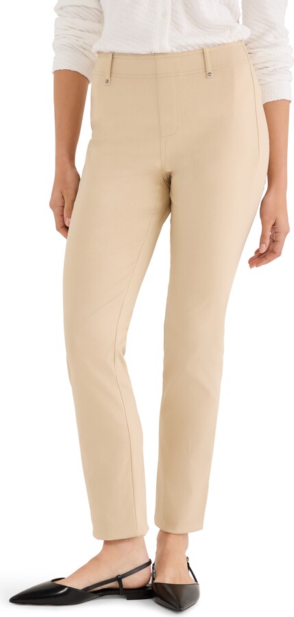 Nic+Zoe Copley Wonderstretch Pull-On Straight Leg Pants