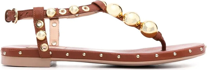 studded t bar shoes