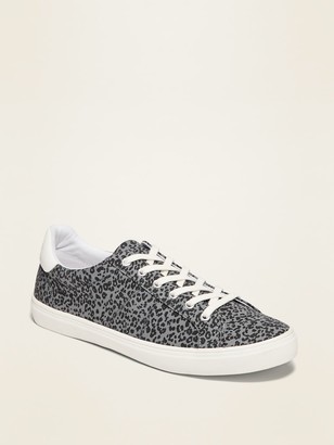 navy leopard print shoes