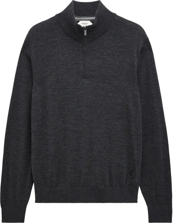 Pringle Quarter-Zip Wool Sweater