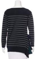 Thumbnail for your product : Sacai Striped Wool Sweater