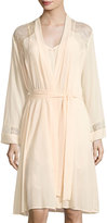 Thumbnail for your product : Lise Charmel Raffment Precieu Lace-Inset Robe