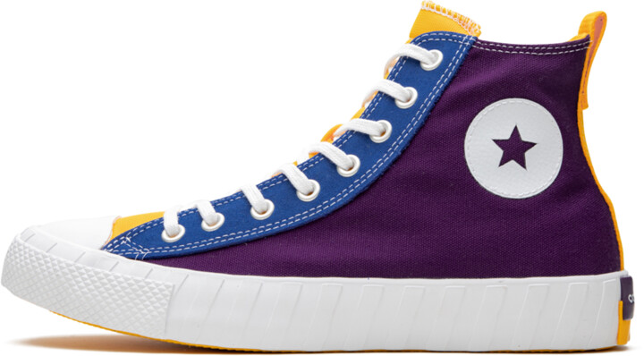 purple shoes size 8