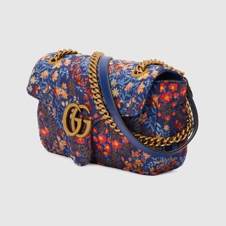 Gucci GG Marmont small chevron shoulder bag