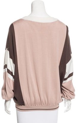 Barbara Bui Oversize Silk Sweater