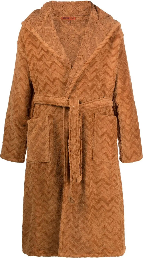 Missoni Home Zigzag-Pattern Bathrobe