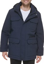 Thumbnail for your product : Kenneth Cole Men's Utility Parka 2 Chest Patch Pockets Oxford Fabric Jacket