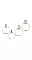 Thumbnail for your product : Eddie Borgo Stackable Cube Rings