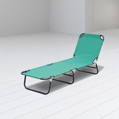 Latitude Run Folding Patio Lounge Chair Outdoor Sun Tanning Chair