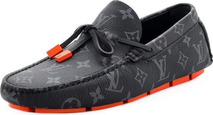 Shop Louis Vuitton MONOGRAM Monogram Driving Shoes Loafers Unisex