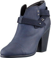Thumbnail for your product : Rag and Bone 3856 Rag & Bone Harrow Leather Ankle Boot, Navy
