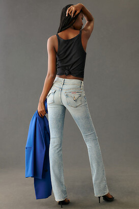 Hudson Petite Beth Mid-Rise Bootcut Jeans