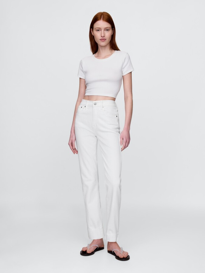 High Rise '90s Slim Straight Jeans