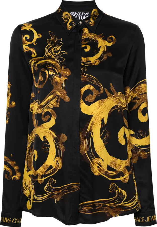 Versace Jeans Couture Watercolour Couture-print shirt