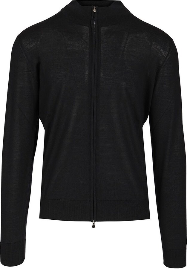 Filippo De Laurentiis Full-Zip Merino Cardigan