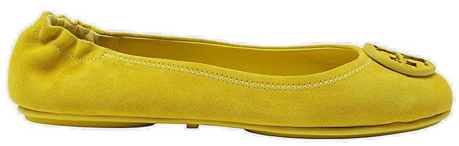 Yellow Leather Women's Flats | ShopStyle