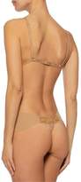 Thumbnail for your product : La Perla Stretch-jersey And Chantilly Lace Low-rise Thong
