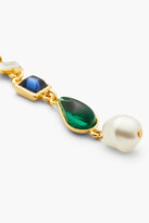 Thumbnail for your product : Ben-Amun 24-Karat Gold-Plated, Stone And Faux Pearl Earrings