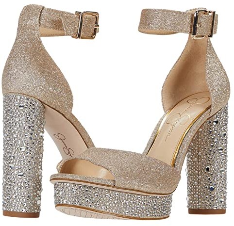 jessica simpson champagne heels
