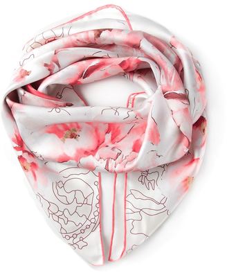 Elie Saab floral print scarf