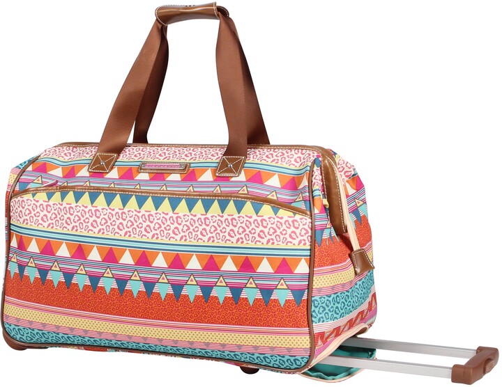 Lily Bloom On The Prowl Wheeled Weekender ShopStyle Shoulder Bags