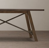 Thumbnail for your product : Restoration Hardware Railway Trestle Rectangular Dining Table