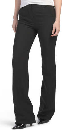 TJMAXX Solid Mini Flare Bootcut Pants For Women, Polyester
