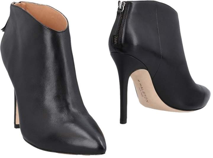 halston heritage booties