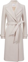 Thumbnail for your product : Reiss Tor Belted Wool Blend Coat