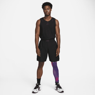 Nike Men's NOCTA Single-Leg Printed Basketball Tights (Left) in Black -  ShopStyle Pants