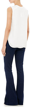 L'Agence Women's Elysee Low-Rise Flared Jeans