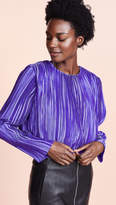 Thumbnail for your product : Tibi Pleated Crop Top