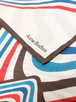 Thumbnail for your product : Acne Studios Printed Silk-Blend Scarf