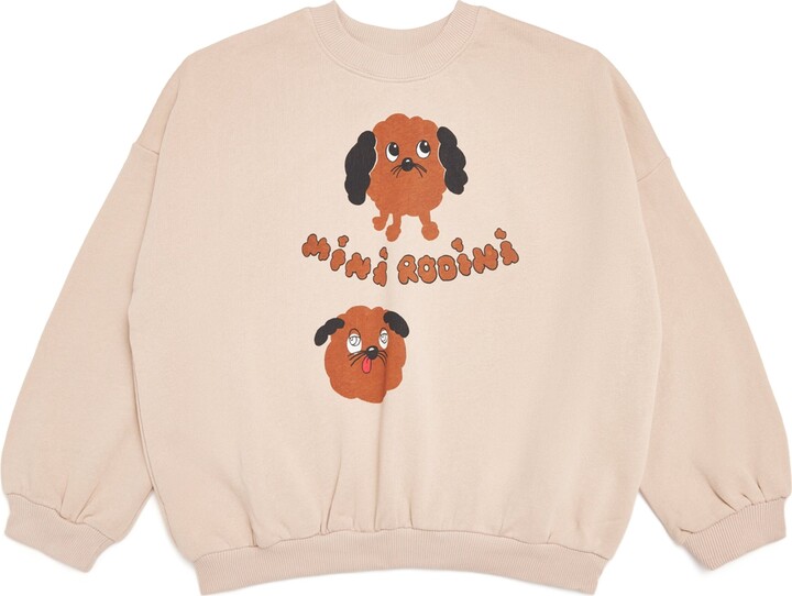 Mini Rodini Organic Cotton Doggies Sweatshirt