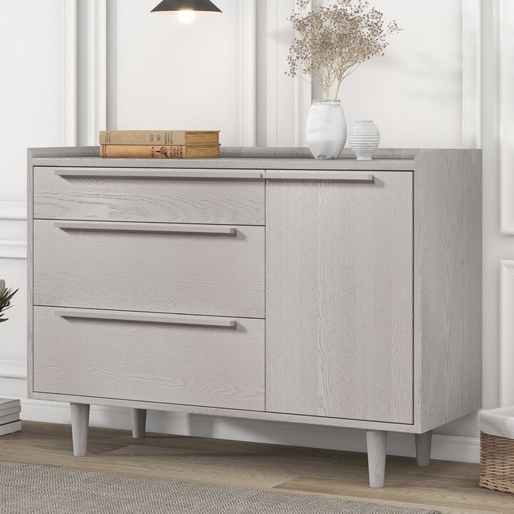 Tiramisubest Modern Wood 3Drawer Dresser with ShopStyle