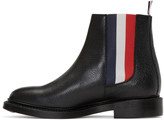 Thumbnail for your product : Thom Browne Black Chelsea Boots