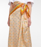 Thumbnail for your product : Y/Project Printed silk satin sarong