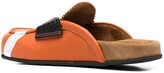 Thumbnail for your product : college Colour-Block Leather Mules