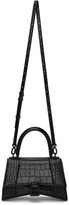 Thumbnail for your product : Balenciaga Black Hourglass Small Shoulder Bag