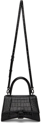 Balenciaga Black Hourglass Small Shoulder Bag