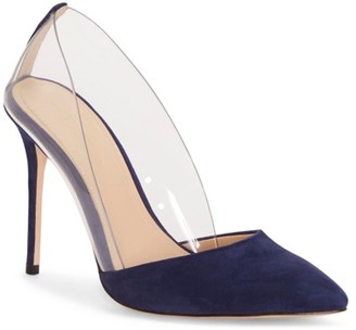 vince camuto navy shoes