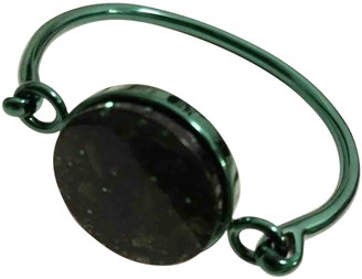 Celine Coin Green Metal Bracelets