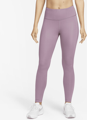 Nike Women's Epic Fast Mid-Rise Pocket Running Leggings in Purple -  ShopStyle Activewear Pants