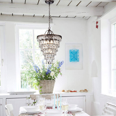 House of Hampton Victoire Conical 4-Light 14\