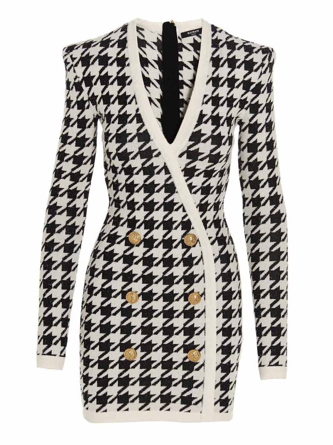 Houndstooth Dress | Shop the world's largest collection of fashion 
