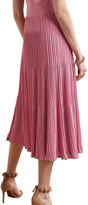 Thumbnail for your product : CASASOLA Ribbed-knit Midi Skirt