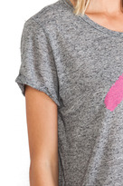 Thumbnail for your product : Lauren Moshi Edda Color Lipstick Vintage Roll Up Tee