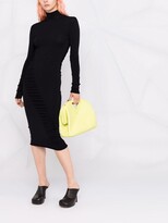 Thumbnail for your product : Bottega Veneta Ruched Roll Neck Dress